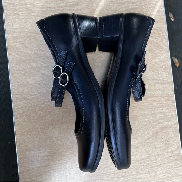 Ecco Pearl Mary Jane Double Strap Heeled Shoe Sz 38 - Picture 8 of 16